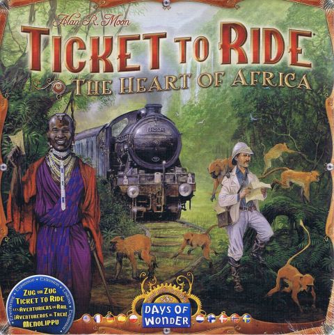 Ticket To Ride: Heart of Africa - Map Collection #3 (1)